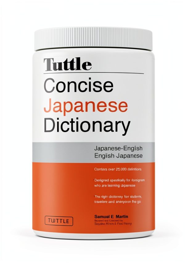 Japanese Dictionary Tuttle Publishing Vinyl Bound 640‑Page Paperback-0