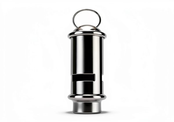 Dual Emergency Whistles Nihtdoy 2-Pack 120dB Silver & Black-5