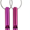 Aluminium Safety Whistle Keychain 12 Pack Mabor Outdoor Survival-1