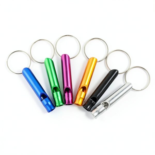Aluminium Safety Whistle Keychain 12 Pack Mabor Outdoor Survival-6