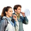Dual Emergency Whistles Nihtdoy 2-Pack 120dB Silver & Black-3
