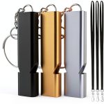 Emergency Whistles Pretwad 3-Pack Survival Whistle with Lanyard-0