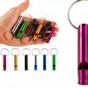 Aluminium Safety Whistle Keychain 12 Pack Mabor Outdoor Survival-5