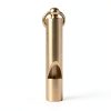 Loudest Brass Whistle Best Premium Emergency Whistle 125db+ One Piece Outdoor Survival Whistle On Key-Chain or Hang Around Your Neck and Carry it Anywhere!-5