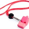 Fox 40 Classic CMG Whistle with Lanyard Alert Referee Coach Pink-2