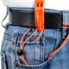 Emergency Whistles with Lanyard for Camping Hiking Boating - LuxoGear-4