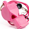 Fox 40 Classic CMG Whistle with Lanyard Alert Referee Coach Pink-0