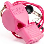 Fox 40 Classic CMG Whistle with Lanyard Alert Referee Coach Pink-0