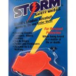 Storm Safety Whistle by All Weather Safety Whistle – Orange AW1 4"-0