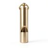 Loudest Brass Whistle Best Premium Emergency Whistle 125db+ One Piece Outdoor Survival Whistle On Key-Chain or Hang Around Your Neck and Carry it Anywhere!-3
