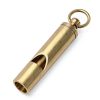 Loudest Brass Whistle Best Premium Emergency Whistle 125db+ One Piece Outdoor Survival Whistle On Key-Chain or Hang Around Your Neck and Carry it Anywhere!-7